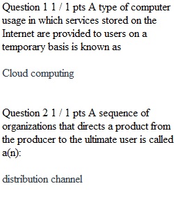 Quiz Chapter 13 & 14